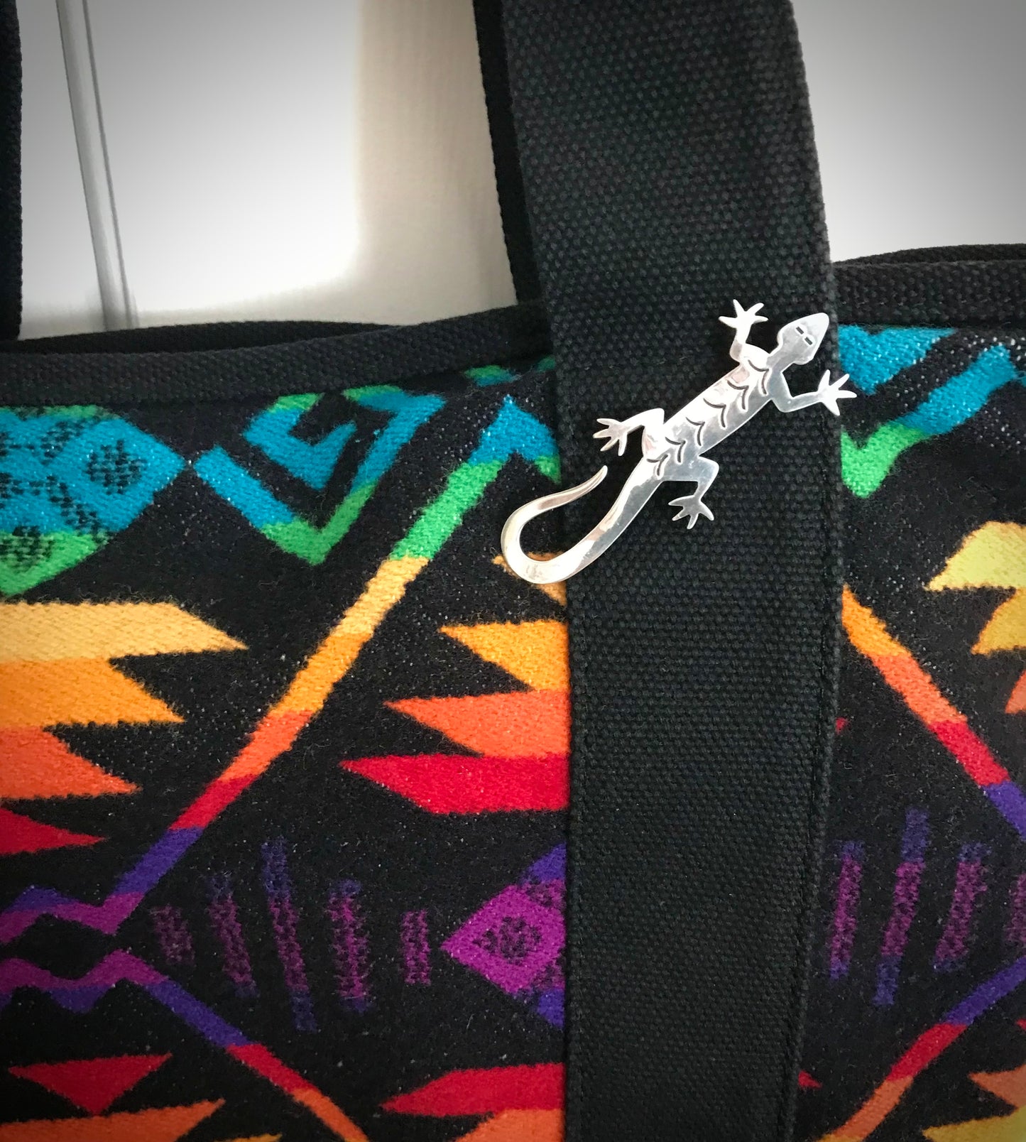 Sterling Silver Lizard Gecko Pin 925 Mexico